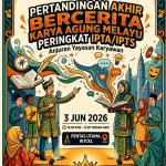 PERTANDINGAN AKHIR BERCERITA KARYA AGUNG MELAYU